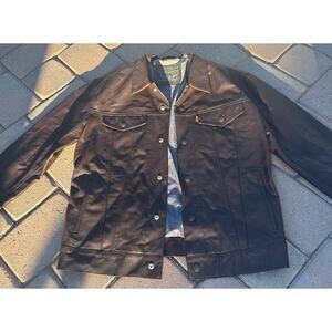 Levi's® Men's Midweight Faux Leather Trucker Jacket